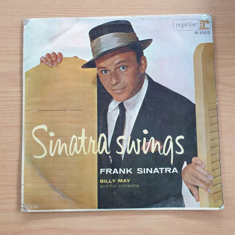 Frank Sinatra  Sinatra Swings  - Vinyl LP Record  (G+)