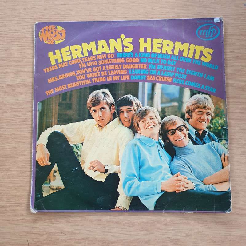 Herman's Hermits  The Most Of Herman's Hermits  - Vinyl LP Record  (G+)