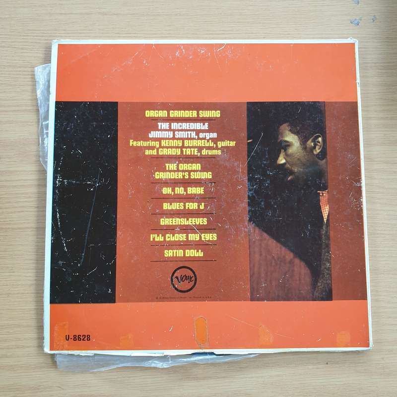 The Incredible Jimmy Smith Featuring Kenny Burrell And Grady Tate  Organ Grinder Swing - Vi...