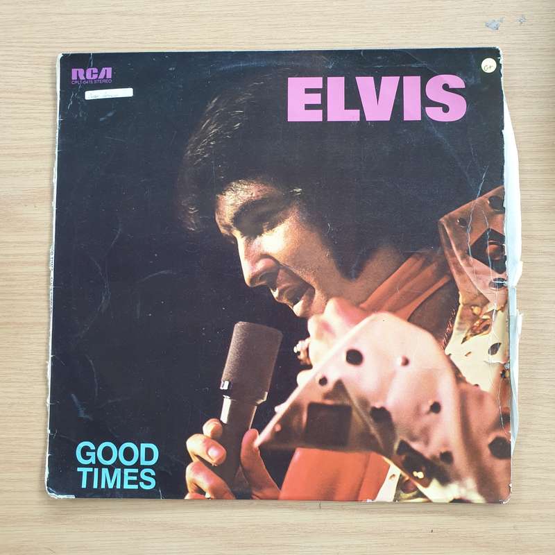 Elvis Presley  Good Times - Vinyl LP Record  (G+)