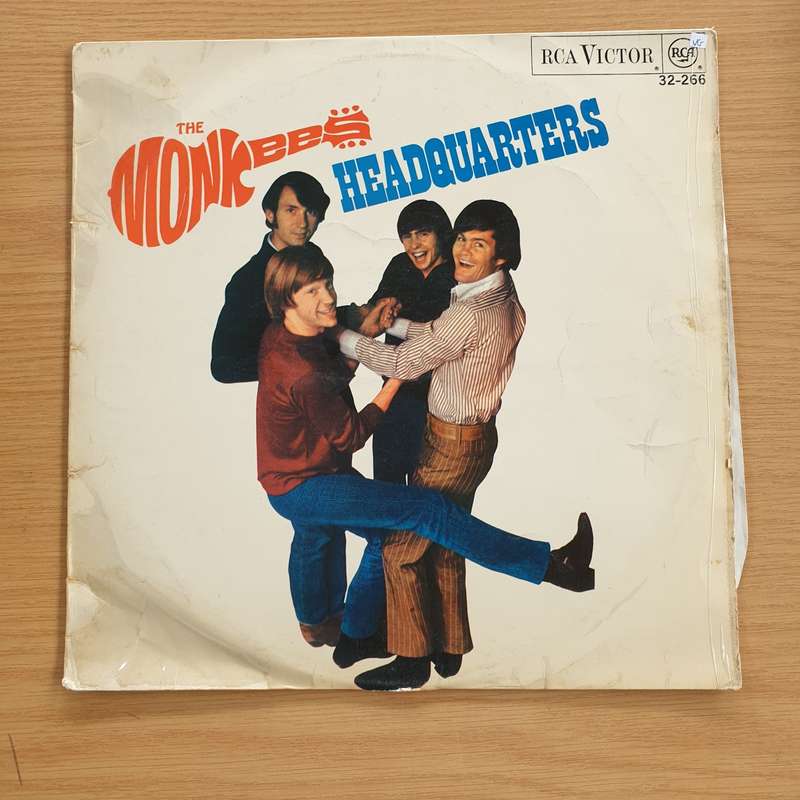 The Monkees  Headquarters - Vinyl LP Record  (VG)