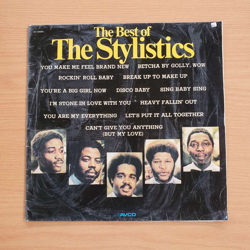 The Stylistics  The Best Of The Stylistics - Vinyl LP Record  (VG+)
