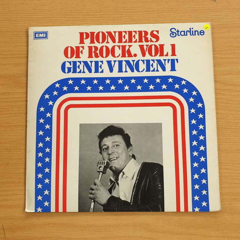Gene Vincent & The Shouts  Pioneers Of Rock. Vol 1 - Vinyl LP Record  (VG+)