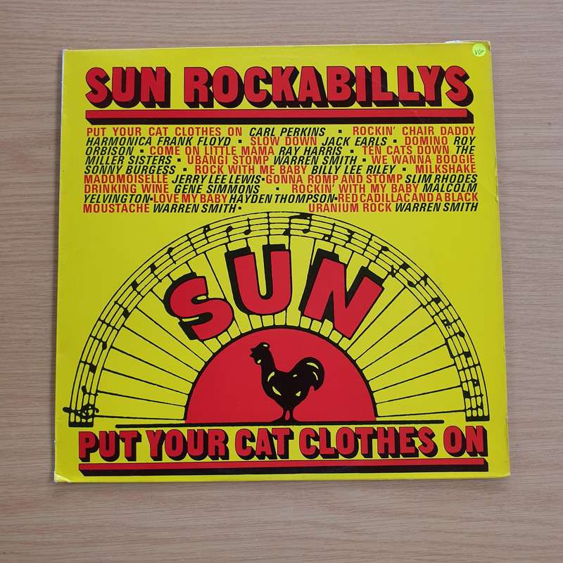 Sun Rockabillys - Put Your Cat Clothes On - Vinyl LP Record  (VG+)