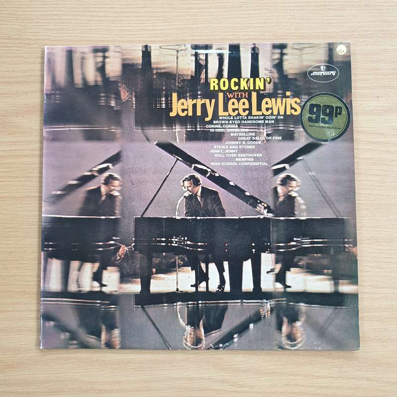 Jerry Lee Lewis  Rockin' With Jerry Lee Lewis - Vinyl LP Record  (VG+)