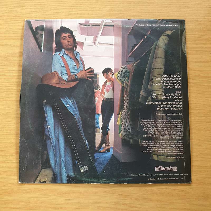 Bruce Foster  After The Show - Vinyl LP Record  (VG+)