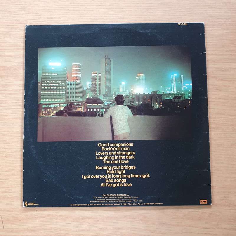 Mike McClellan  Laughing In The Dark - Vinyl LP Record  (VG+)