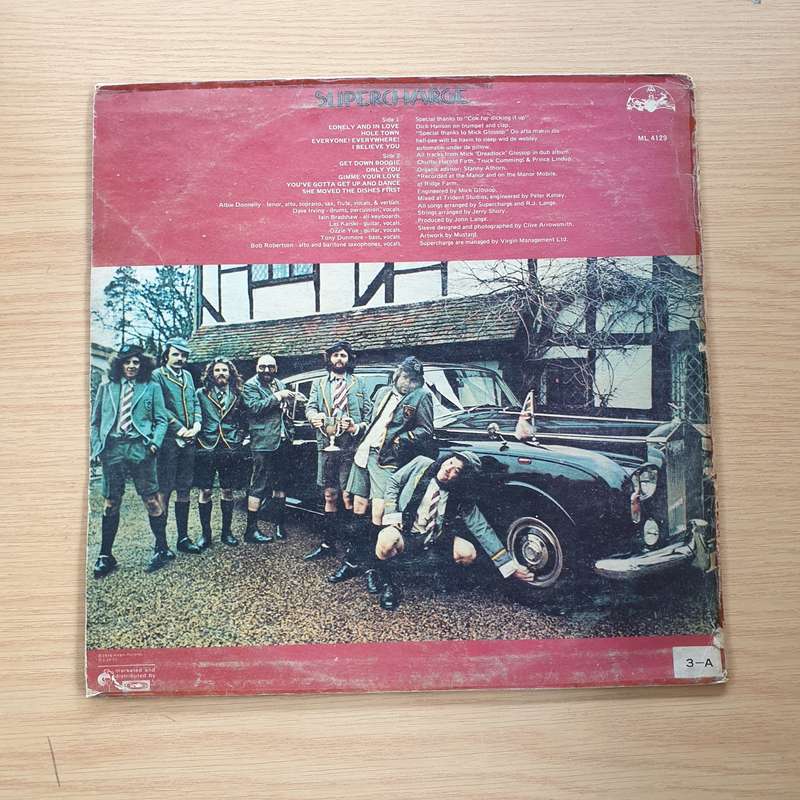 Supercharge  Local Lads Make Good (Rhodesia) - Vinyl LP Record  (VG+)