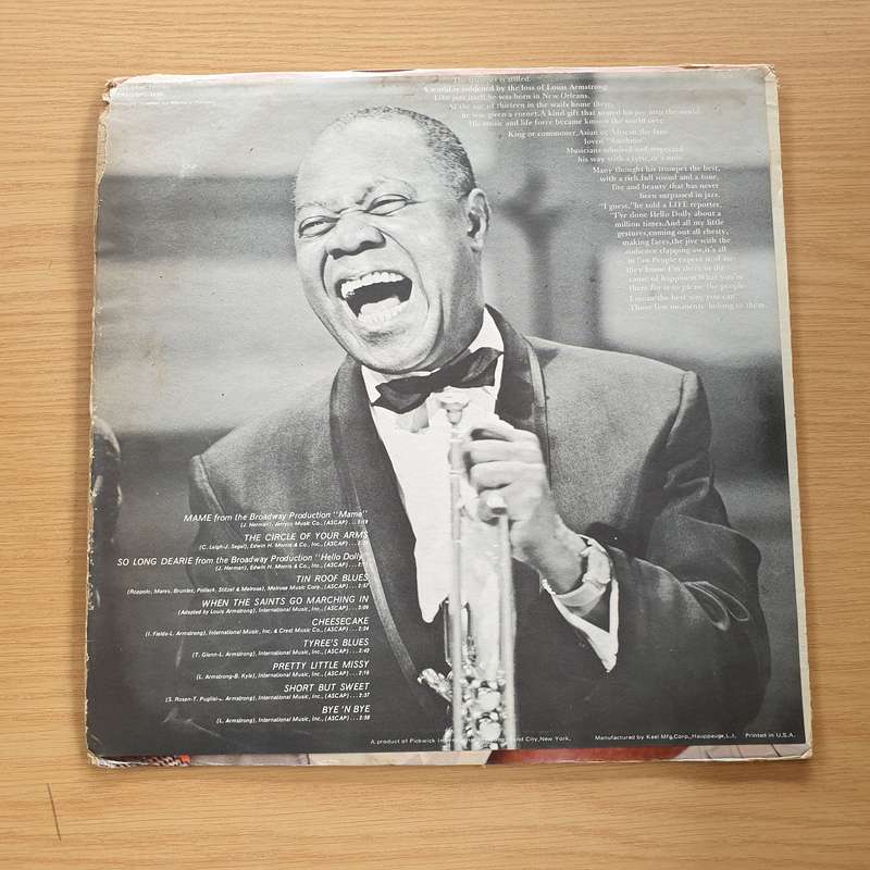 Louis Armstrong  Mame- Vinyl LP Record  (VG+)