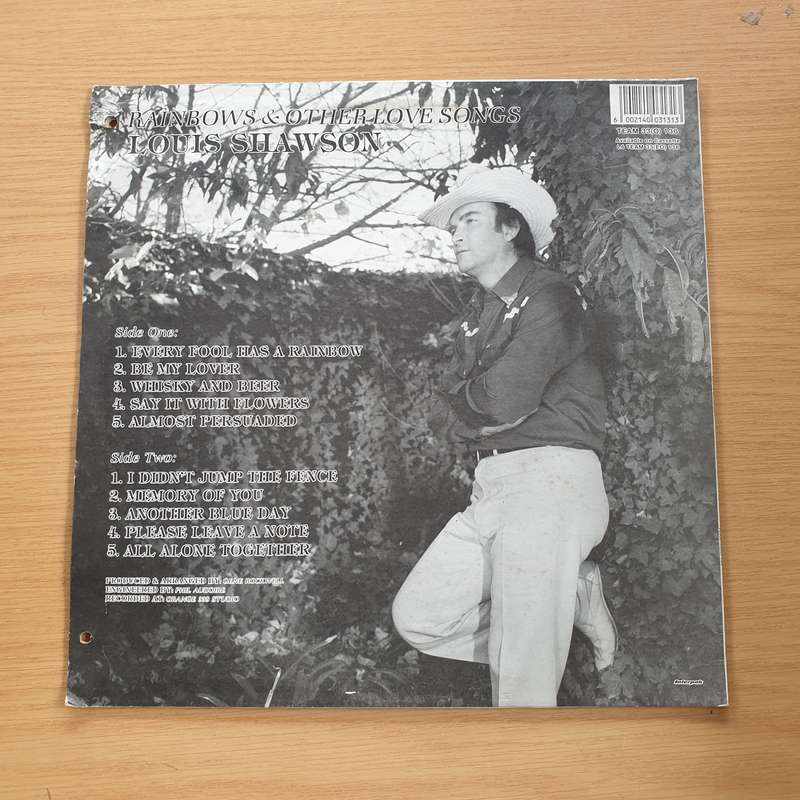 Louis Shawson - Rainbows - Vinyl LP Record  (VG+)