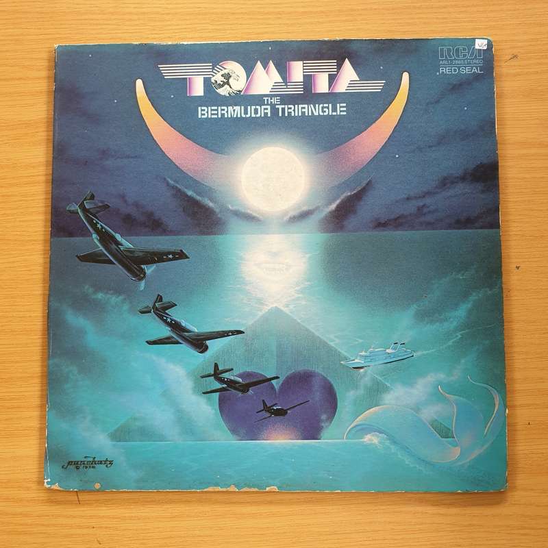 Tomita  The Bermuda Triangle - Vinyl LP Record  (VG+)