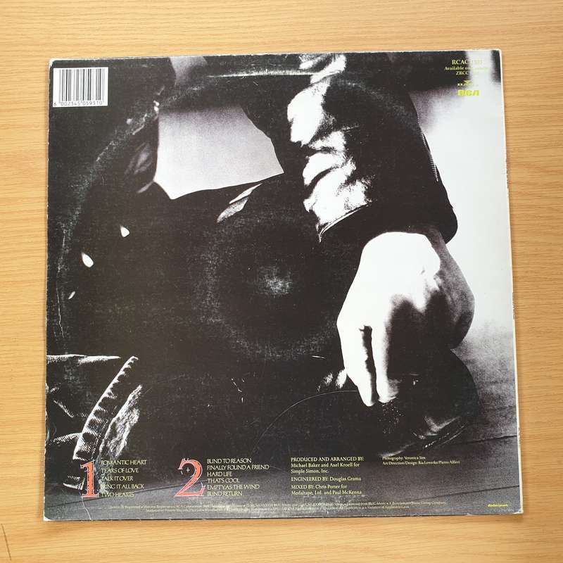 Grayson Hugh  Blind To Reason - Vinyl LP Record  (VG+)
