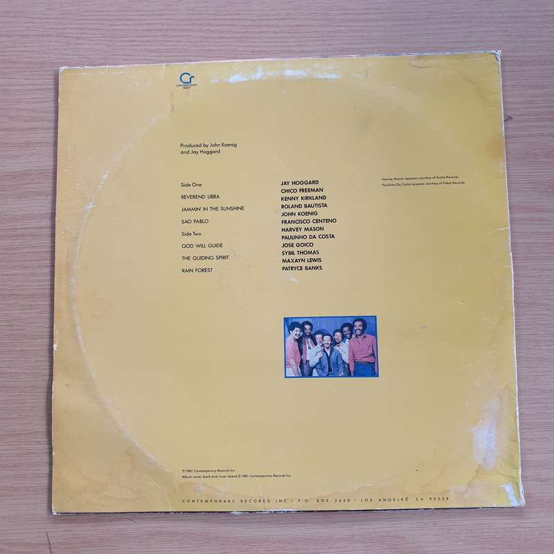 Jay Hoggard  Rain Forest - Vinyl LP Record  (VG+)