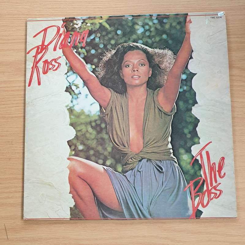 Diana Ross  The Boss - Vinyl LP Record  (VG+)