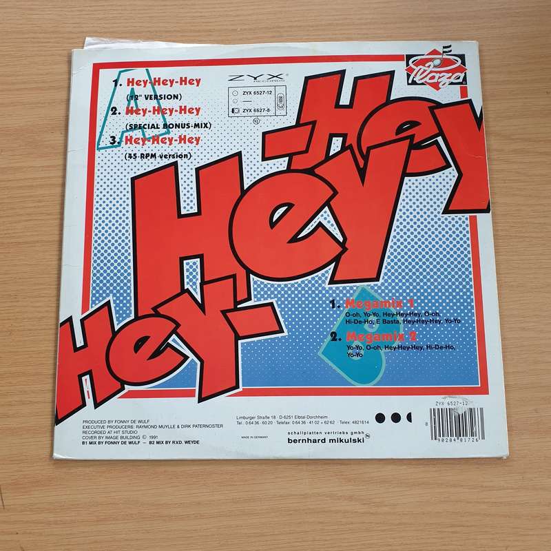 Plaza  Hey-Hey-Hey - Vinyl LP Record  (VG+)