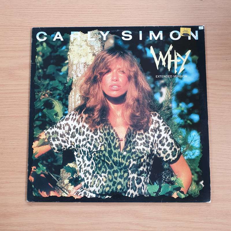 Carly Simon  Why - Vinyl LP Record  (VG+)