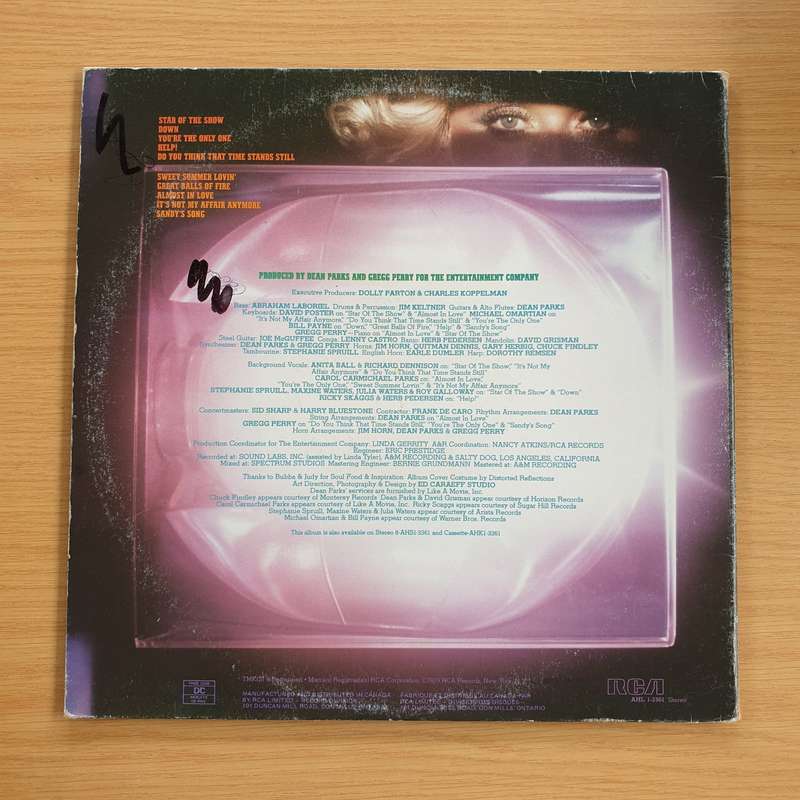 Dolly Parton  Great Balls Of Fire - Vinyl LP Record - Very-Good+ Quality (VG+)