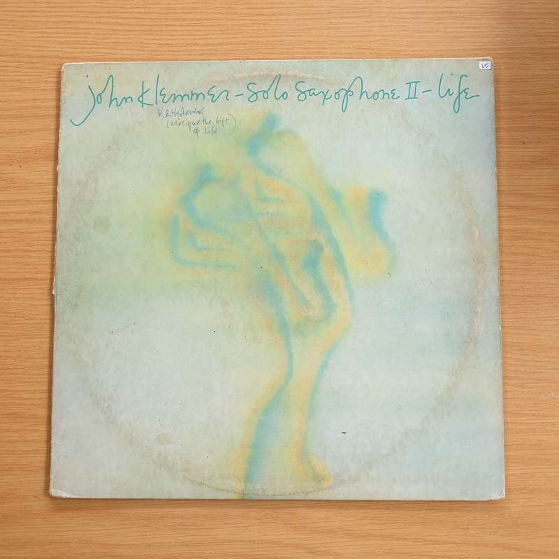 John Klemmer  Solo Saxophone II - Life - Vinyl LP Record  (VG)