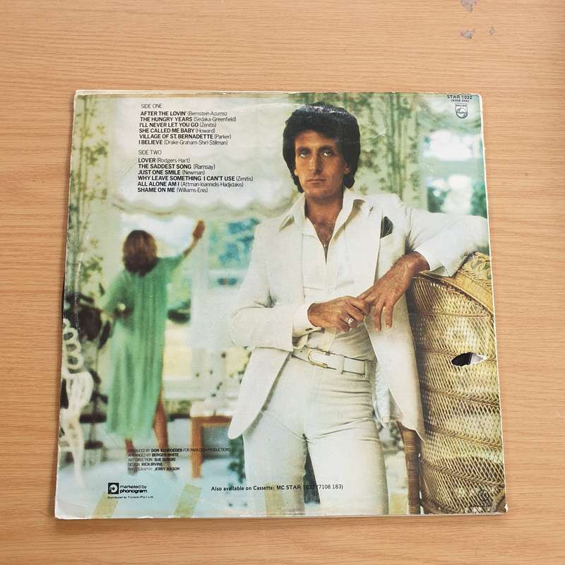 Tony Monopoly  After The Lovin' - Vinyl LP Record  (VG)