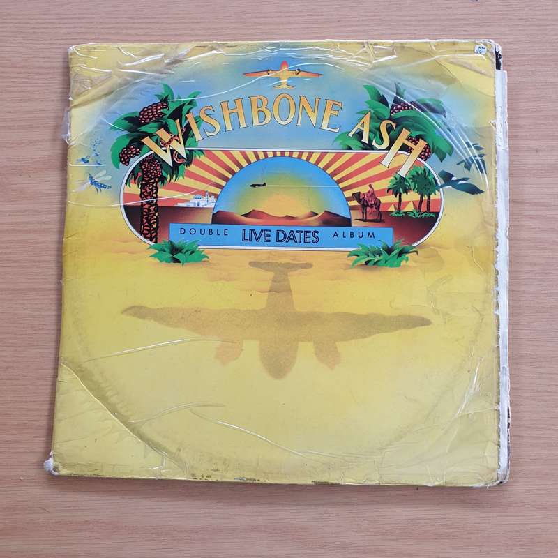 Wishbone Ash  Live Dates - Double  Vinyl LP Record  (VG)