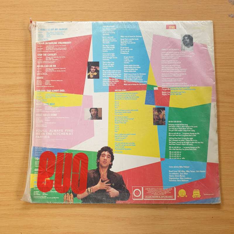 Jona Lewie  Heart Skips Beat -  Vinyl LP Record  (VG+)