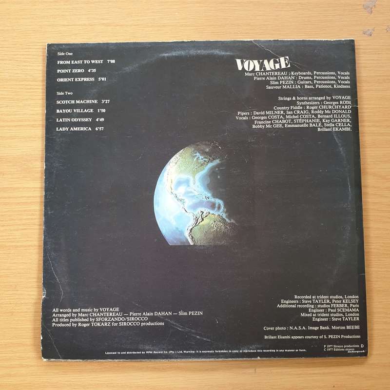 Voyage -  Voyage - Vinyl LP Record  (VG+)