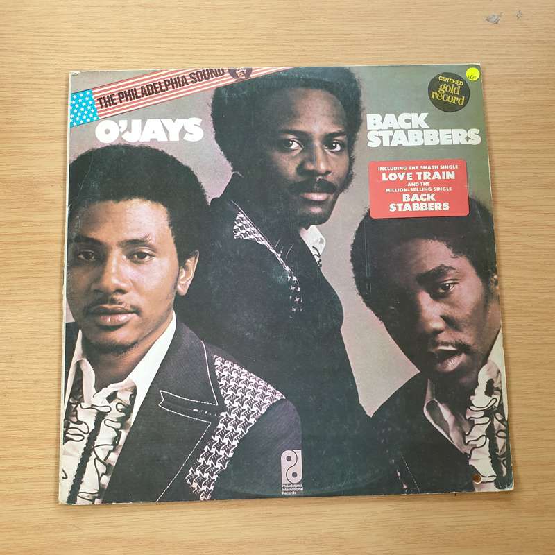 O'Jays  Back Stabbers - Vinyl LP Record  (VG+)