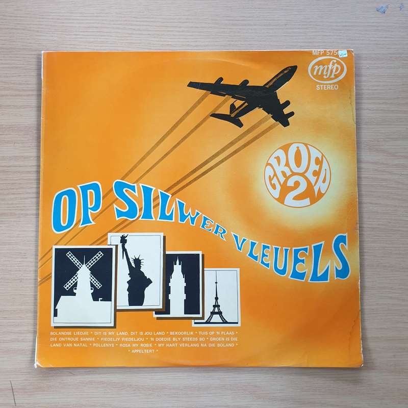 Groep 2  Op Silwervleuels - Vinyl LP Record  (VG+)