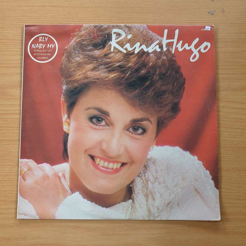 Rina Hugo - Bly Naby My - Vinyl LP Record (VG+)