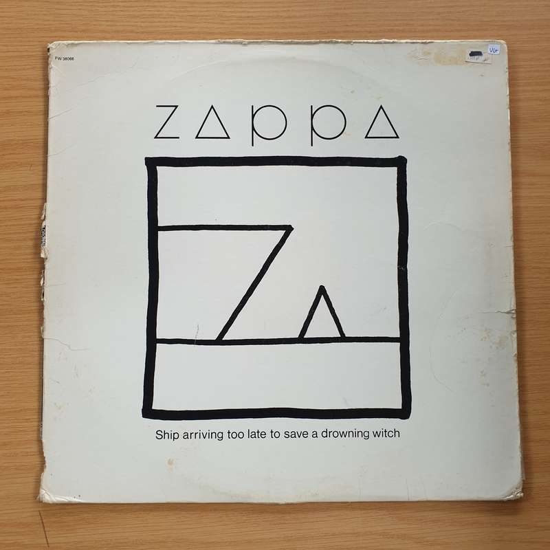 Frank Zappa  Ship Arriving Too Late To Save A Drowning Witch  - Vinyl LP Record (VG+)