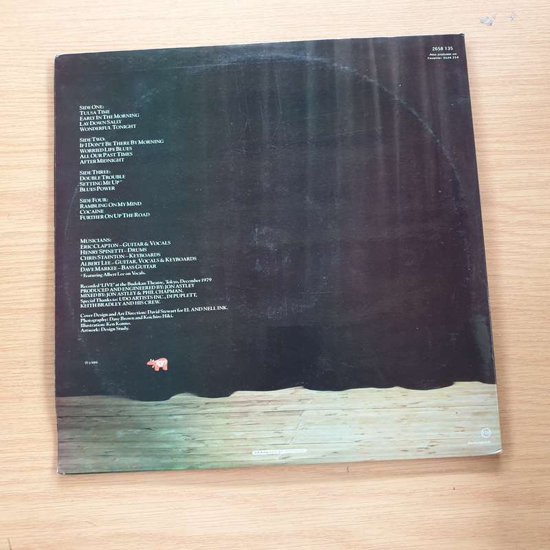 Eric Clapton - Just One Night - Vinyl LP Record (VG+)
