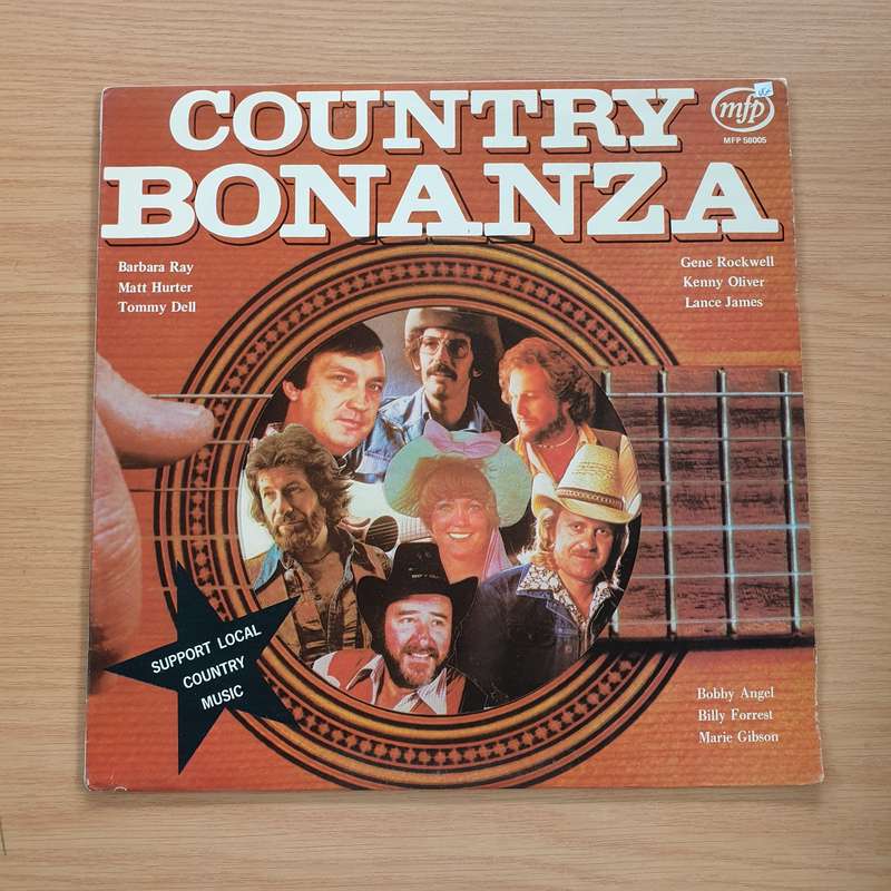 Country Bonanza - Various Artists  - Vinyl LP Record (VG+)