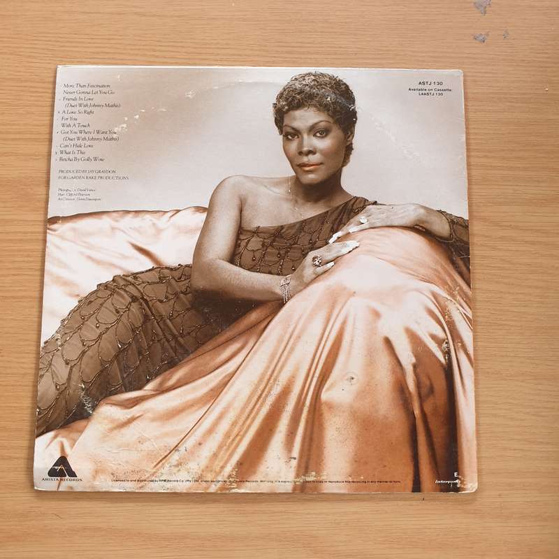 Dionne Warwick  Friends In Love - Vinyl LP Record (VG+)