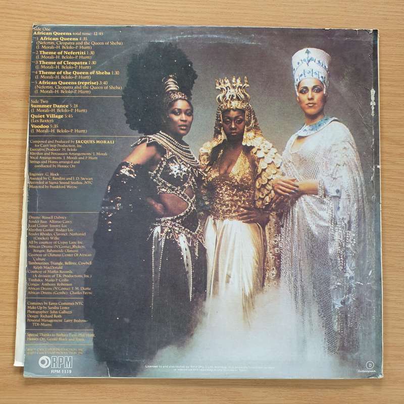 The Ritchie Family  African Queens - Vinyl LP Record  (VG+)