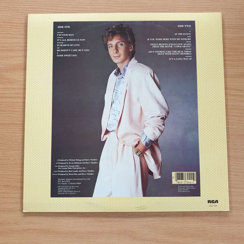 Barry Manilow  Manilow - Vinyl LP Record (VG+)