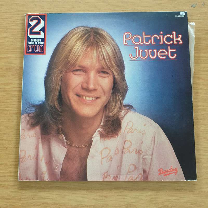 Patrick Juvet  Patrick Juvet - Double Vinyl LP Record (VG+)