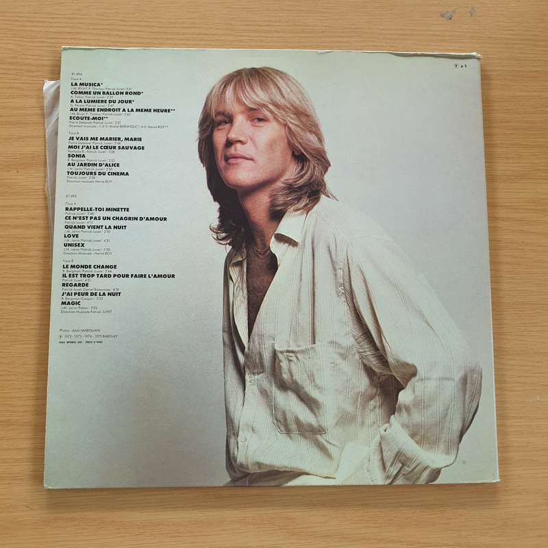 Patrick Juvet  Patrick Juvet - Double Vinyl LP Record (VG+)