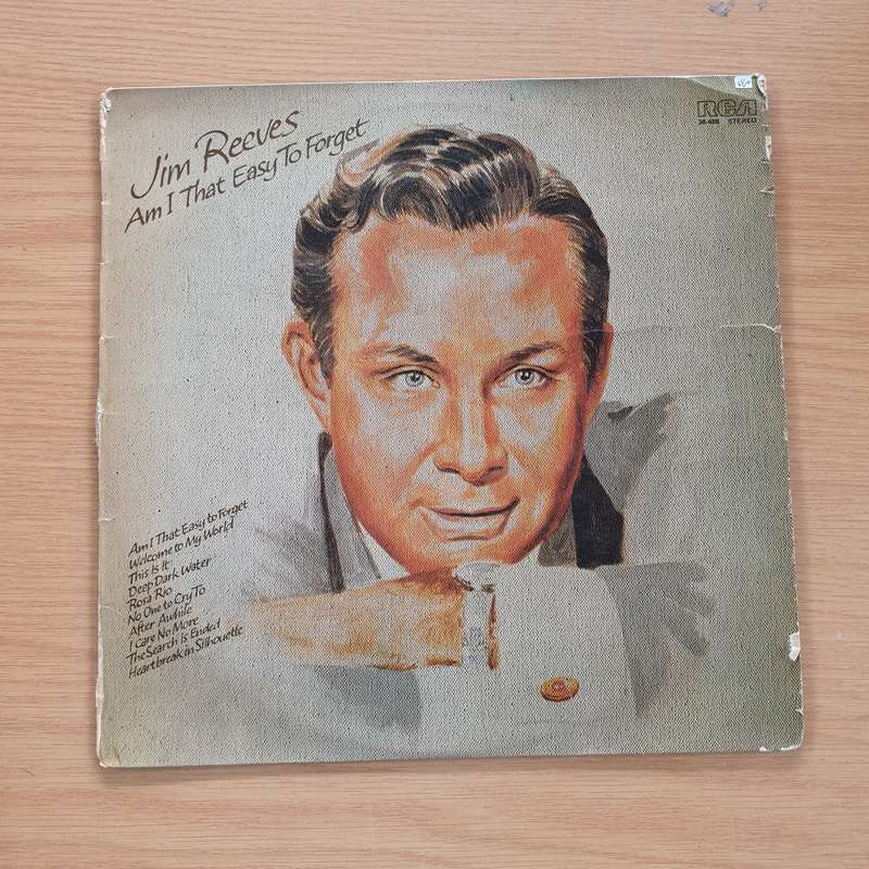 Jim Reeves  Am I That Easy To Forget -  Vinyl LP Record (VG+)