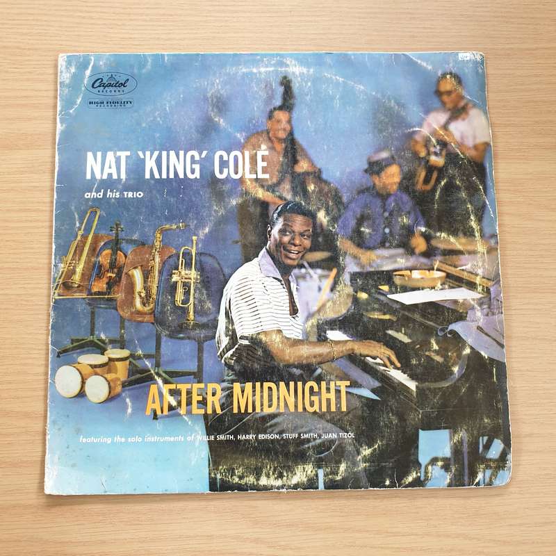 Nat 'King' Cole And His Trio  After Midnight  - Vinyl LP Record - Very-Good+ Quality (VG+) (ve...