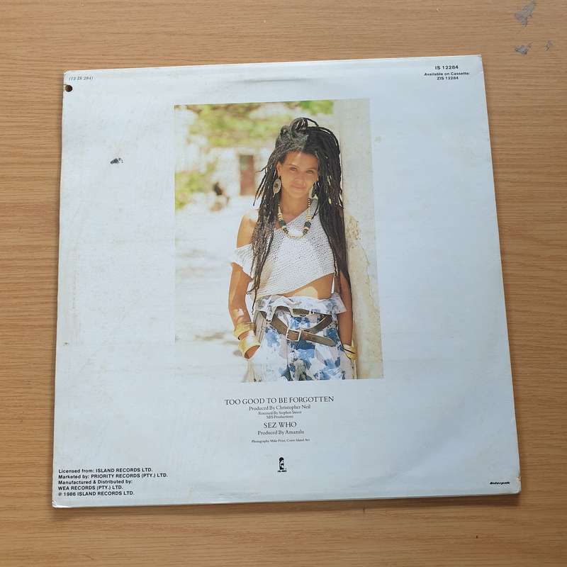Amazulu  Too Good To Be Forgotten  -  Vinyl LP Record (VG+)