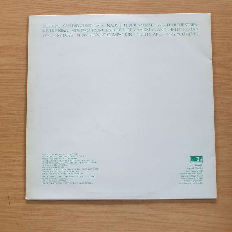Ralph McTell  Weather The Storm - Vinyl LP Record (VG+)