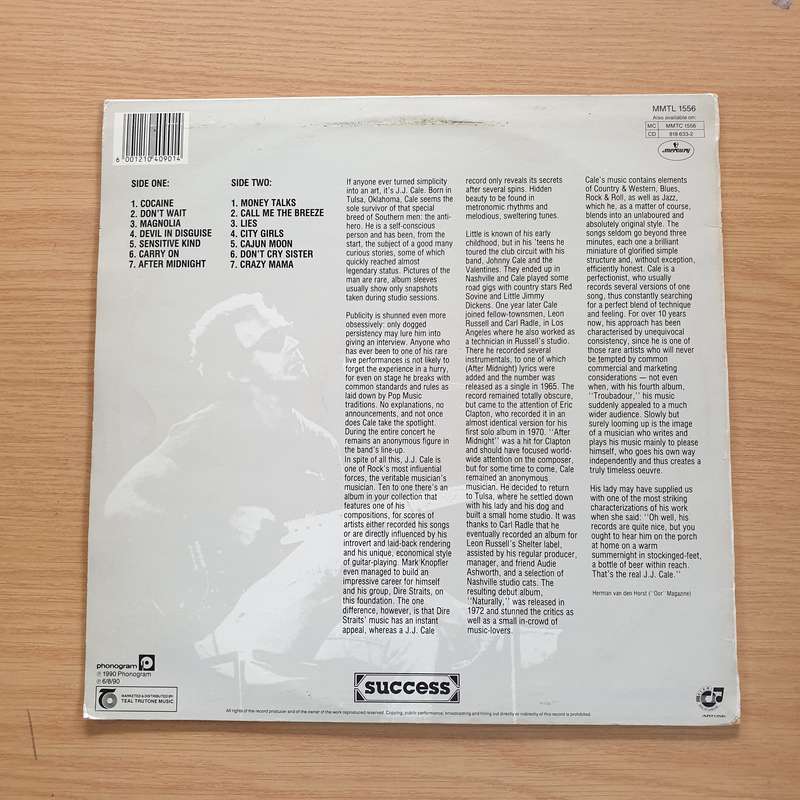 JJ Cale  Special Edition - Vinyl LP Record (VG+)