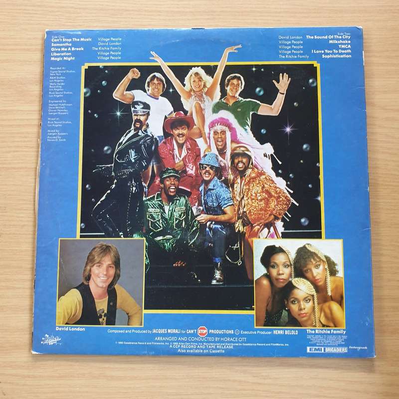 Village People  - Can't Stop the Music - Vinyl LP Record  (VG+)