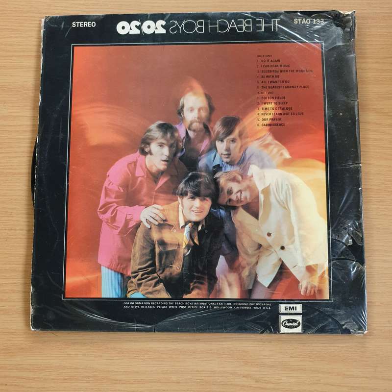 The Beach Boys  20/20   - Vinyl LP Record  (VG-)