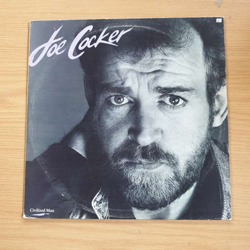 Joe Cocker - Civilized Man  Vinyl LP Record - Very-Good+ Quality (VG+)