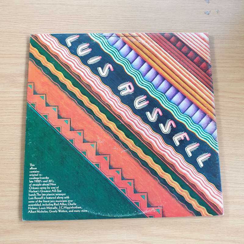 Luis Russell And His Louisiana Swing Orchestra   Vinyl LP Record (VG+)