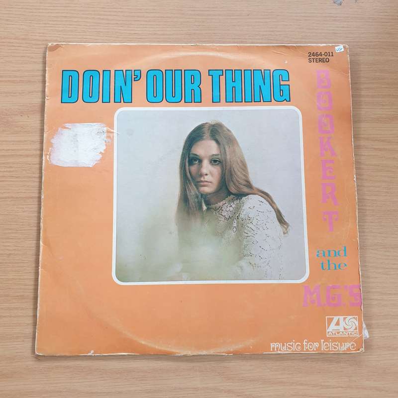 Booker T. & The M.G.'s  Doin' Our Thing  Vinyl LP Record (VG+)