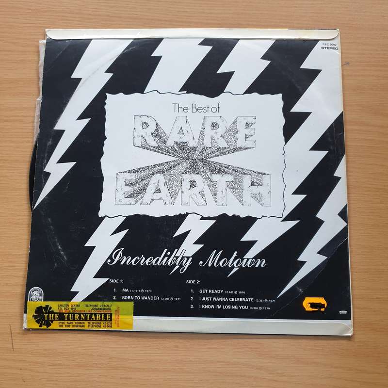 Rare Earth  The Best Of The Rare Earth  Vinyl LP Record (VG+)