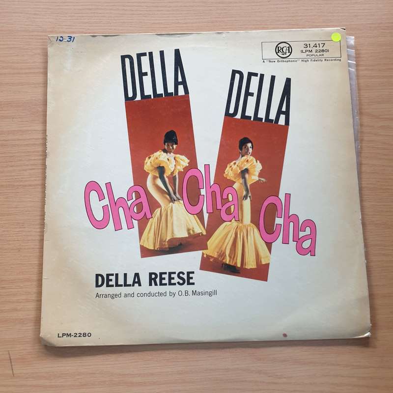 Della Reese  Della Della Cha Cha Cha  Vinyl LP Record (VG+)