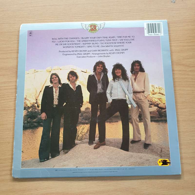 REO Speedwagon  You Can Tune A Piano, But You Can't Tuna Fish  Vinyl LP Record (VG+)